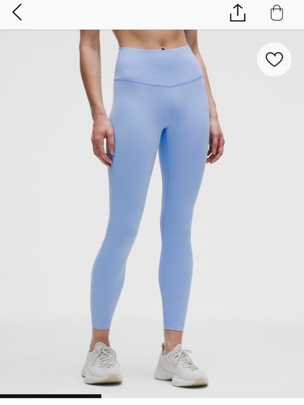Lululemon Wunder Train Sinatra Blue 10 NWT